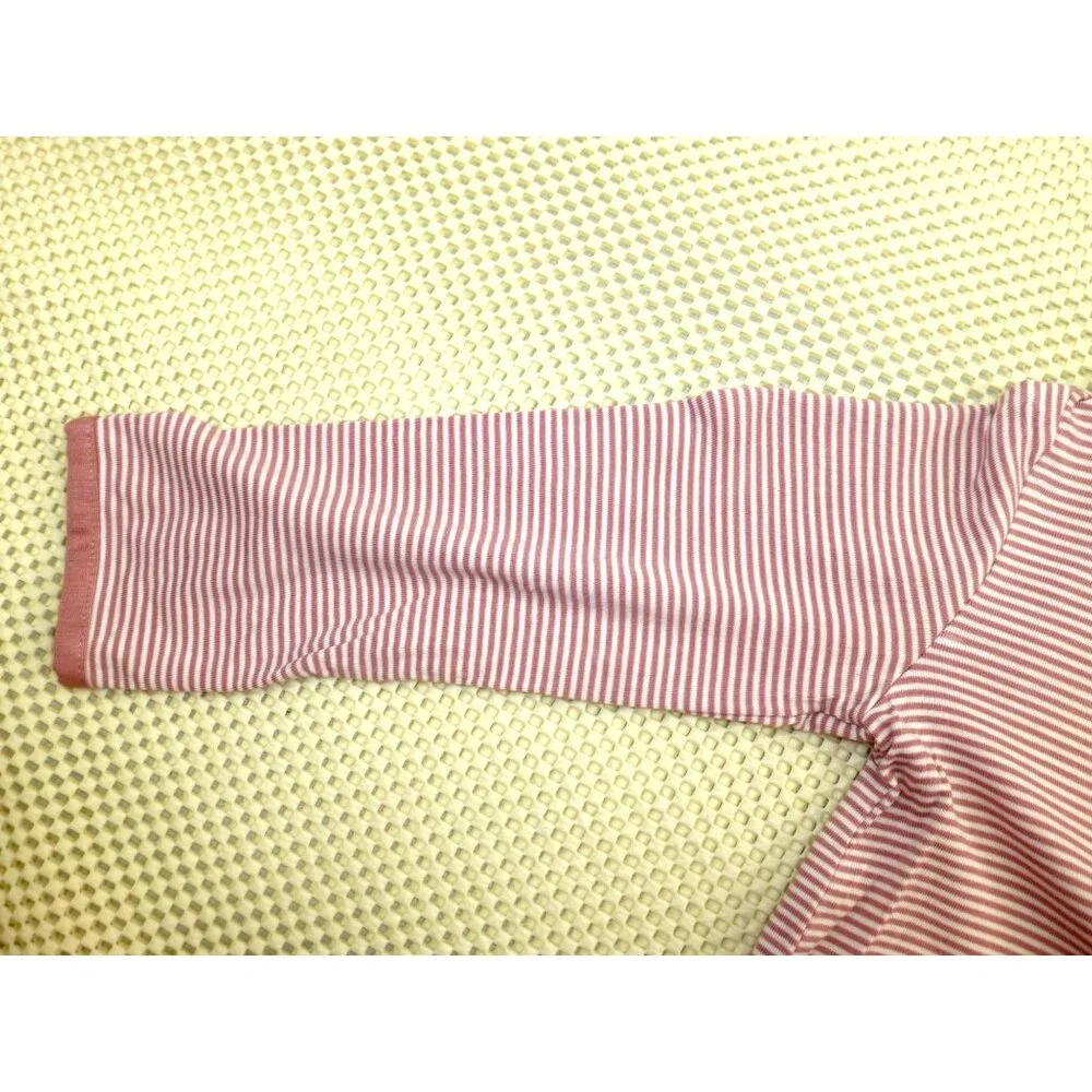 NWT Carters 24M EcoVero Hooded Striped Button-Up Shirt Toddler Apparel Pink & Wh